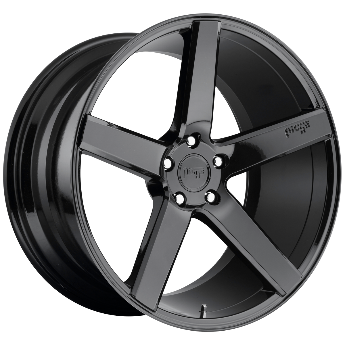 Niche M188 Milan – 20x8.5 5x114.3 Gloss Black (Square Set of 4)