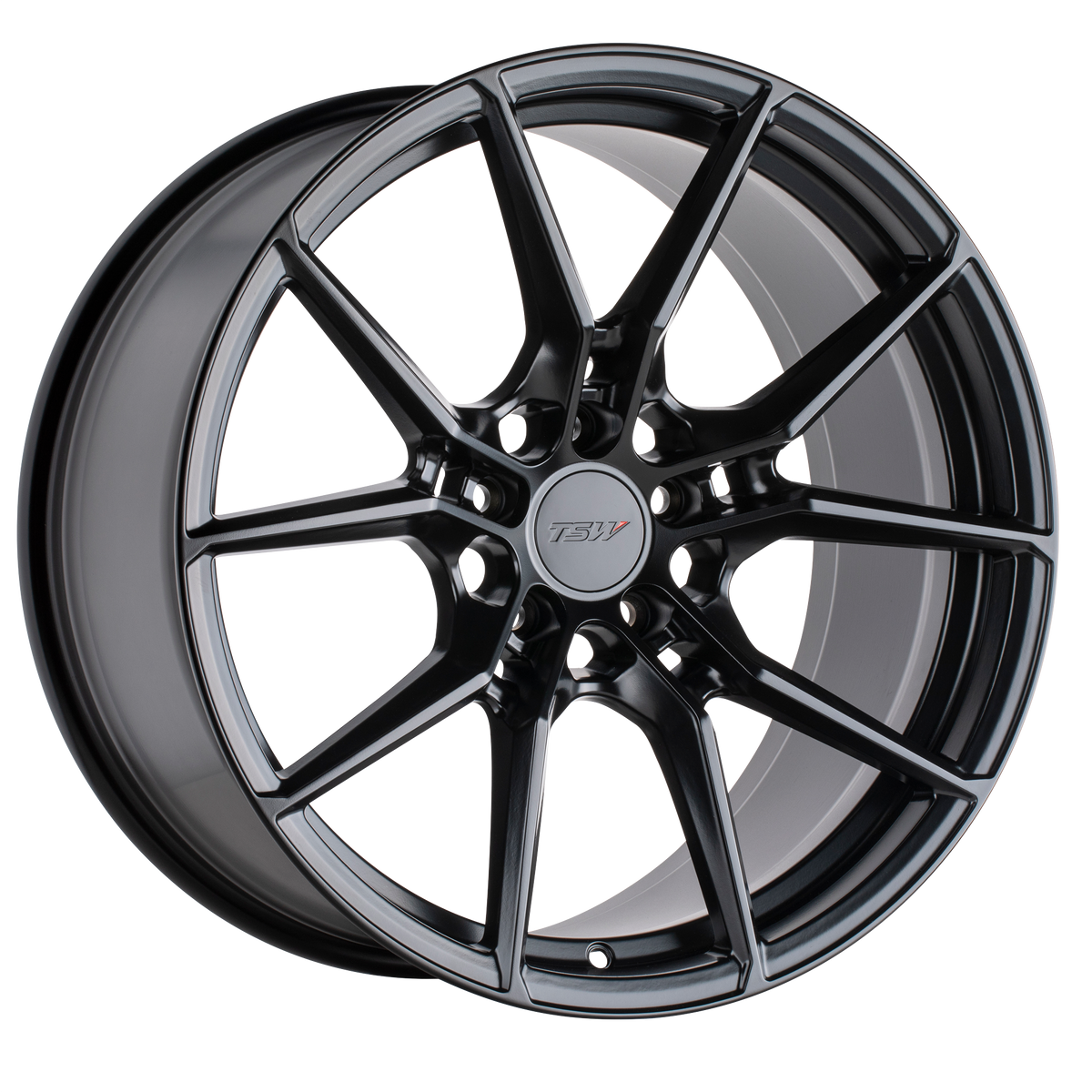 TSW Neptune – 19x9.5 5x112 Semi Gloss Black (Square Set of 4)