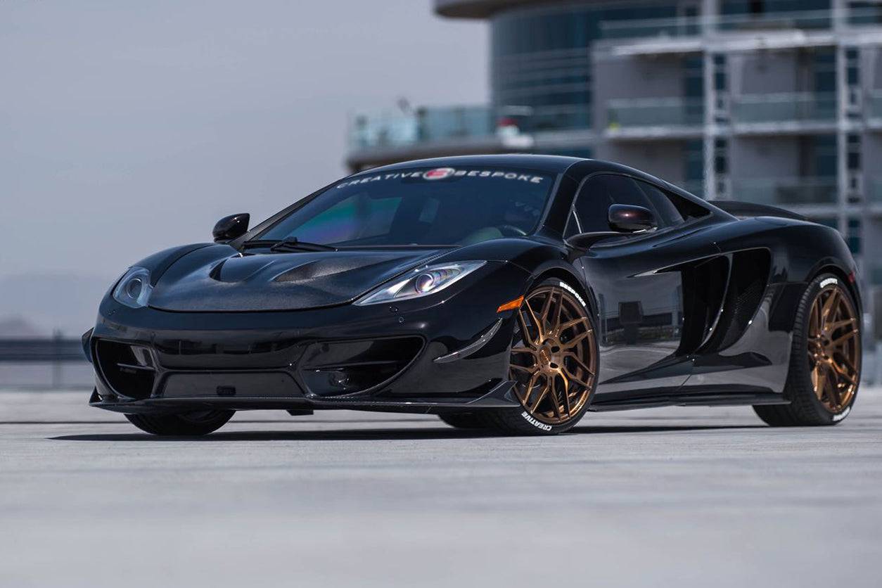 2011-2015 McLaren 650S/MP4 12C RZS Style Side Skirts - Carbonado
