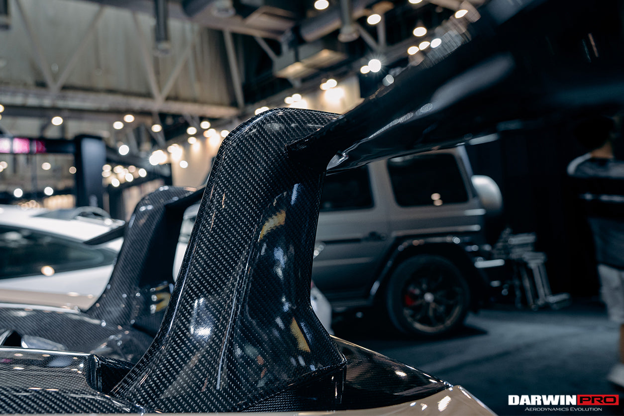 2015-2020 Lamborghini Huracan LP610/LP580 Performante Style Partial Carbon Fiber Aero - Full Kit - DarwinPRO Aerodynamics
