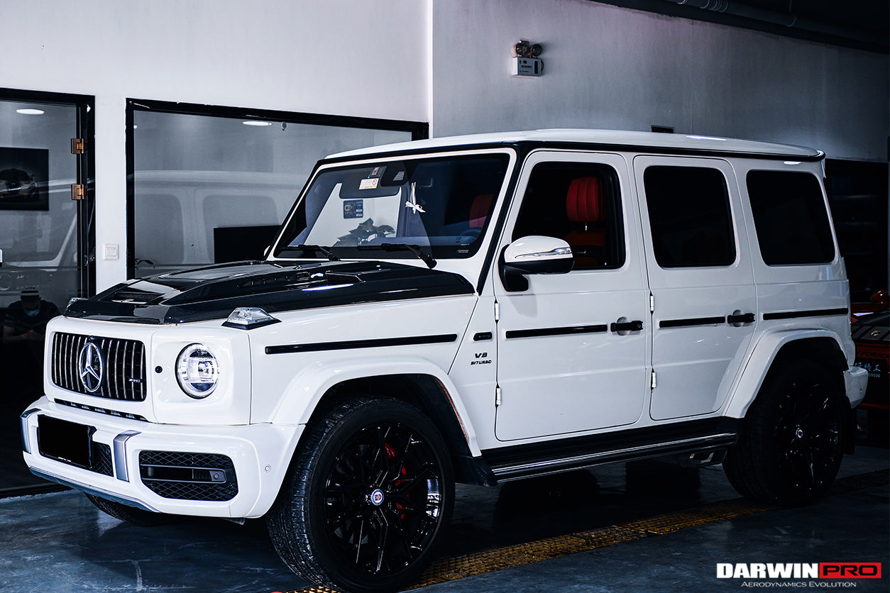 2019-2023 Mercedes Benz W464 G-Class G Wagon G500/G550/G63AMG IMP Performance Partial Carbon Fiber Hood - DarwinPRO Aerodynamics