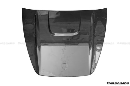 2011-2017 porsche Cayenne 958 HM Style Carbon Fiber Hood - Carbonado