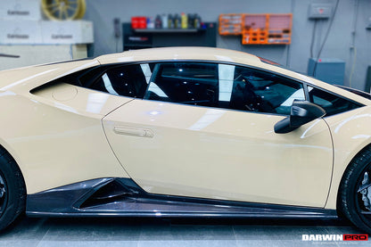 2015-2019 Lamborghini Huracan LP610 & LP580 Performante Style Partial Carbon Fiber Aero - Full Kit - DarwinPRO Aerodynamics
