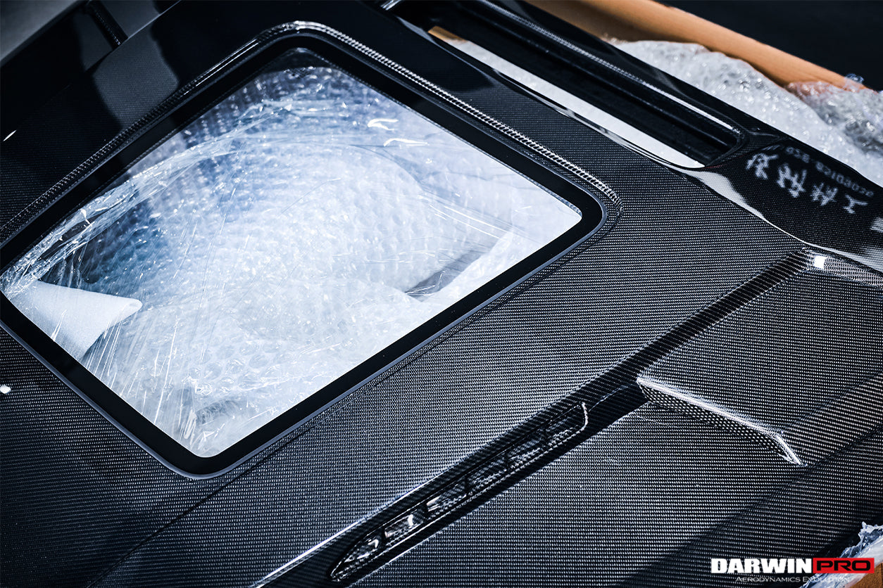 2019-2023 Mercedes Benz W464 G-Class G Wagon G500/G550/G63AMG IMP Performance Partial Carbon Fiber Hood - DarwinPRO Aerodynamics