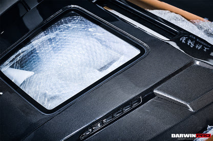 2019-2023 Mercedes Benz W464 G-Class G Wagon G500/G550/G63AMG IMP Performance Partial Carbon Fiber Hood - DarwinPRO Aerodynamics