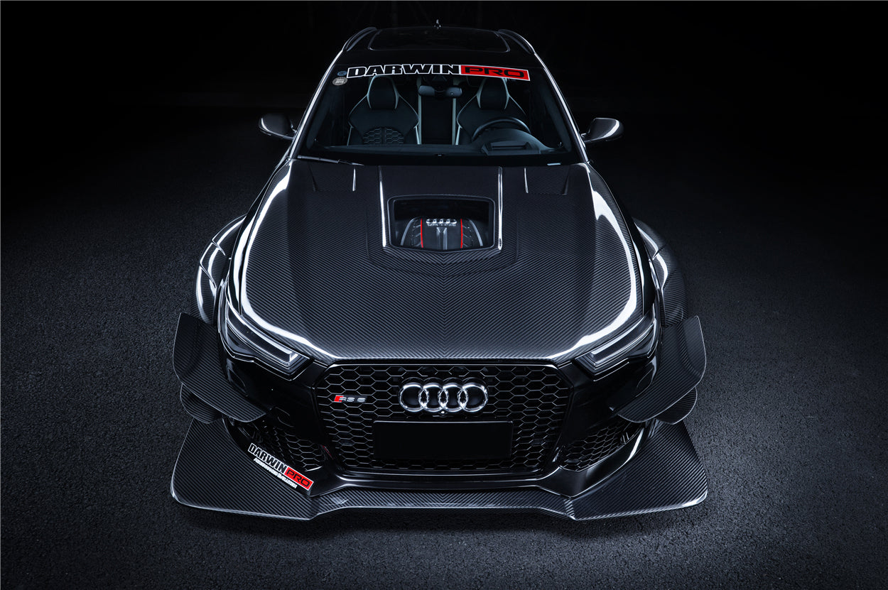 2013-2018 Audi RS6 Avant Bkss Style Wide Body Full Body Kit - DarwinPRO Aerodynamics