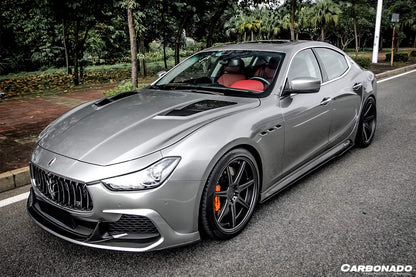 2014-2020 Maserati Ghibli EPC Style Hood - Carbonado