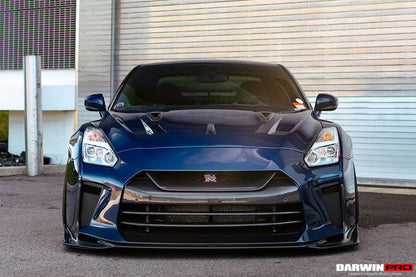 2008-2022 Nissan GTR R35 CBA/DBA/EBA BKSSII Style Carbon Fiber Hood - DarwinPRO Aerodynamics