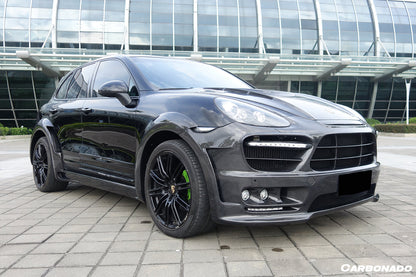 2011-2014 porsche Cayenne 958.1 HM Style Wide Body Kit - Carbonado