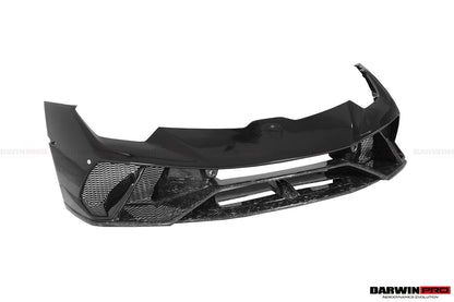 2015-2020 Lamborghini Huracan LP610/LP580/EVO Performante Style Partial Carbon Front Bumper - DarwinPRO Aerodynamics