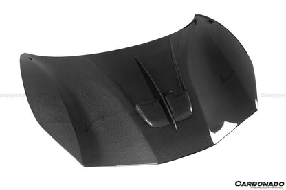 2015-2020 Ferrari 488 GTB/Spyder MA Style Carbon Fiber Hood - Carbonado