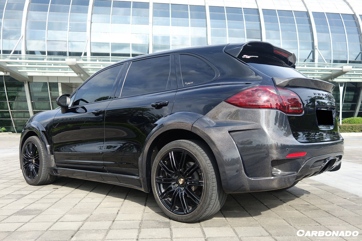 2011-2014 porsche Cayenne 958.1 HM Style Wide Body Kit - Carbonado