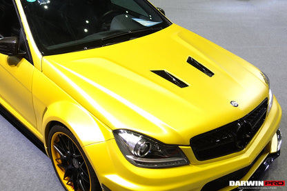 2012-2014 Mercedes Benz W204 C Class BKSS Style Hood (Not Fit AMG) - DarwinPRO Aerodynamics