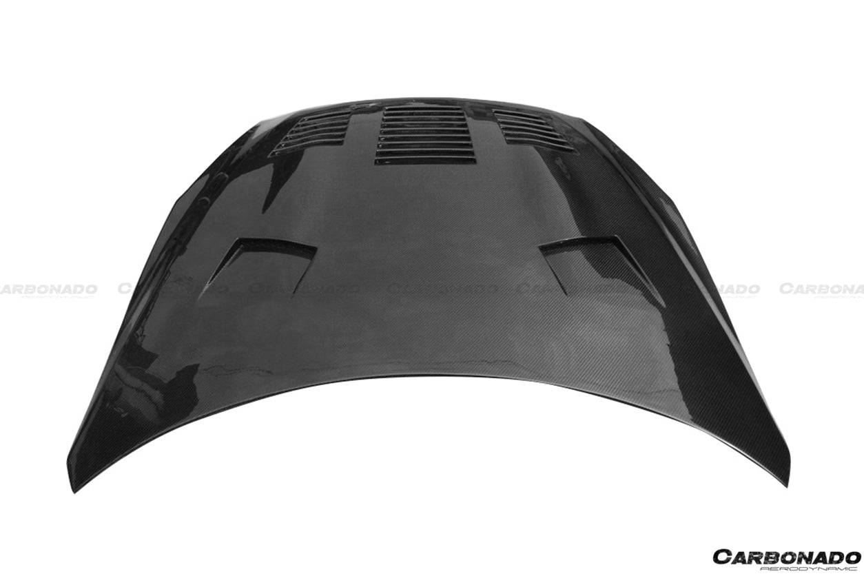 2008-2016 Nissan GTR R35 CBA DBA TP Style Carbon Fiber Hood - Carbonado Aero