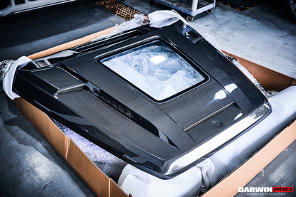 2019-2023 Mercedes Benz W464 G-Class G Wagon G500/G550/G63AMG IMP Performance Partial Carbon Fiber Hood - DarwinPRO Aerodynamics