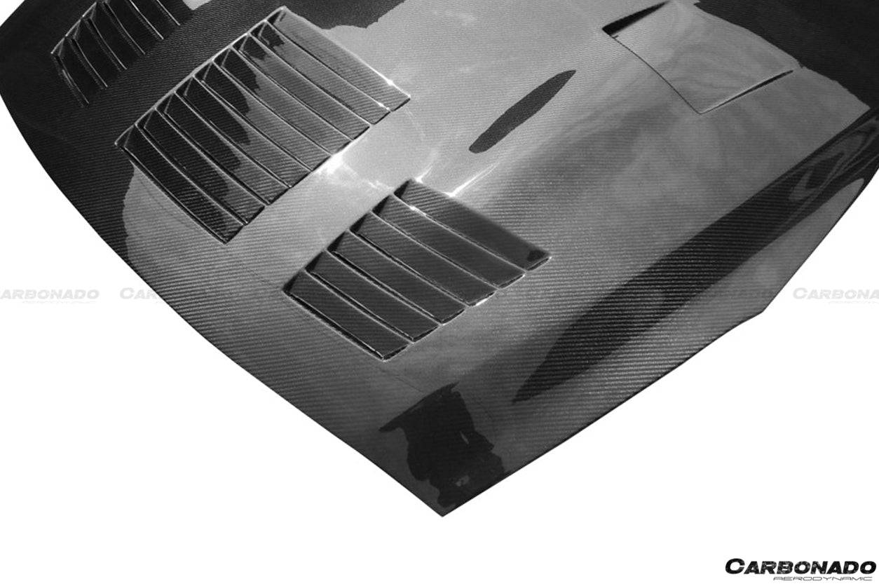 2008-2016 Nissan GTR R35 CBA DBA TP Style Carbon Fiber Hood - Carbonado Aero