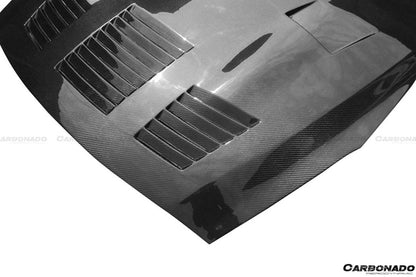 2008-2016 Nissan GTR R35 CBA DBA TP Style Carbon Fiber Hood - Carbonado Aero