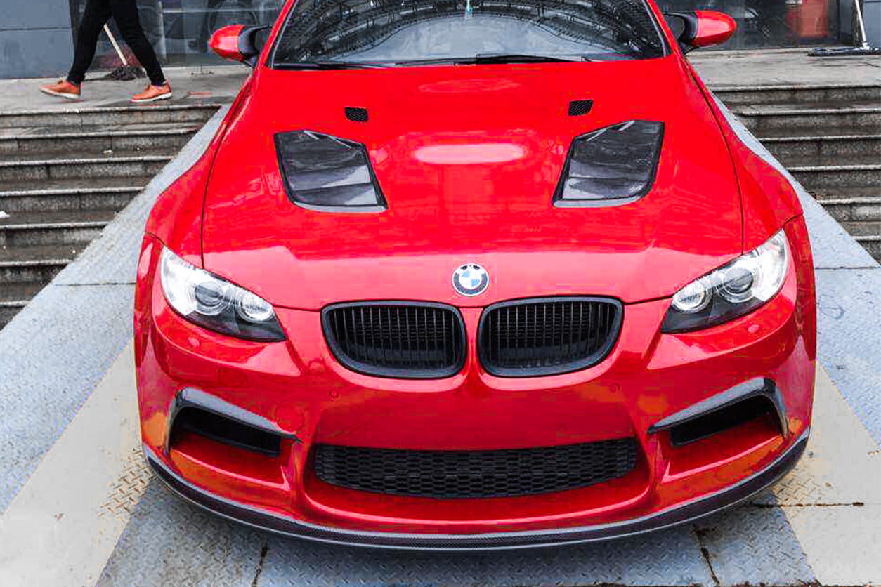 2008-2013 BMW M3 E92/E93 SIB Style Carbon Fiber Hood - Carbonado