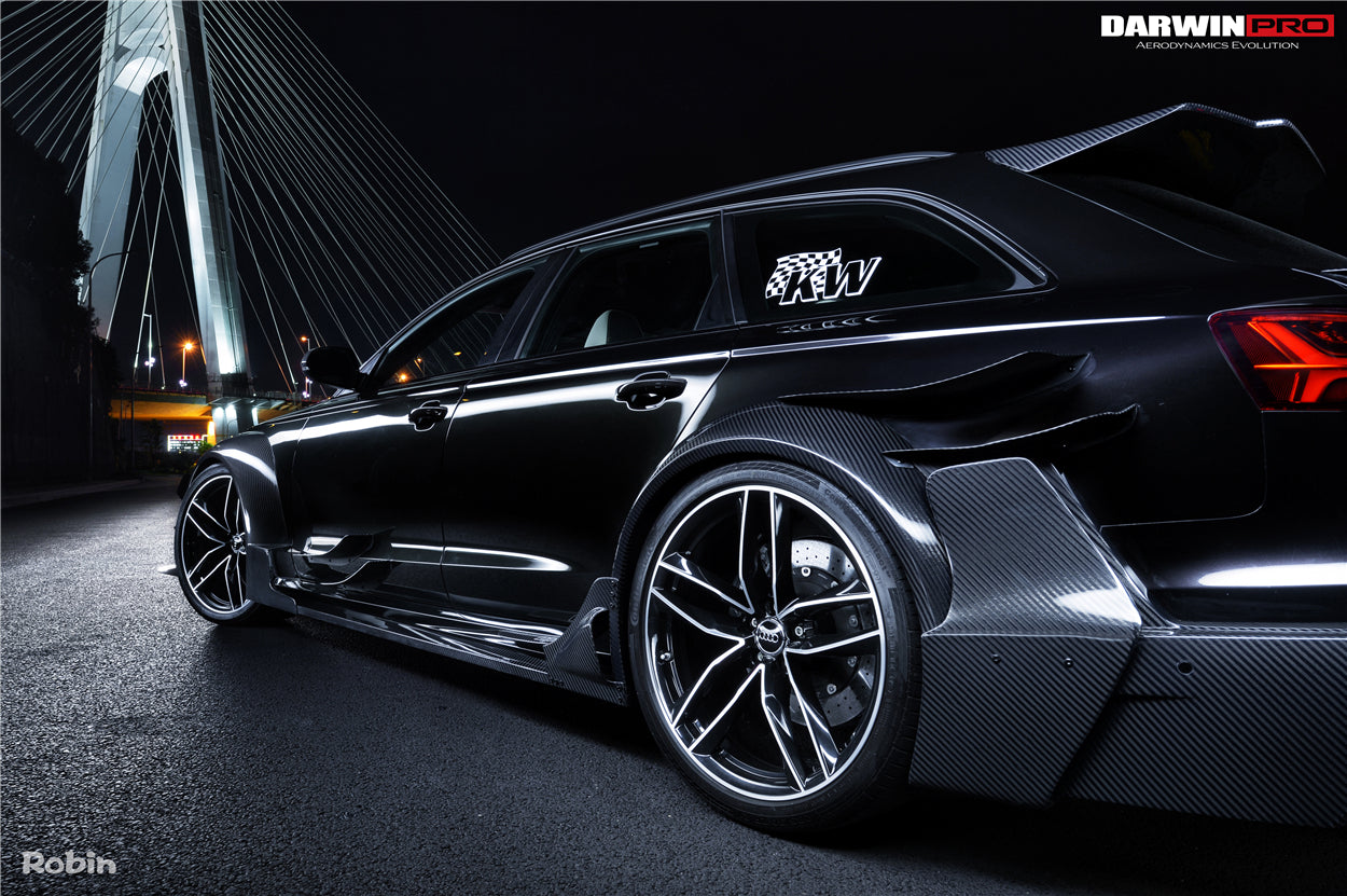 2013-2018 Audi RS6 Avant Bkss Style Wide Body Full Body Kit - DarwinPRO Aerodynamics