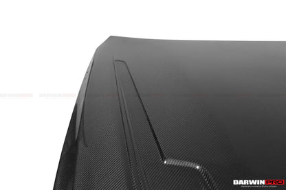 2021-UP BMW M3 G80 G81 M4 G82/G83 BKSSII Style Carbon Fiber Hood - DarwinPRO Aerodynamics