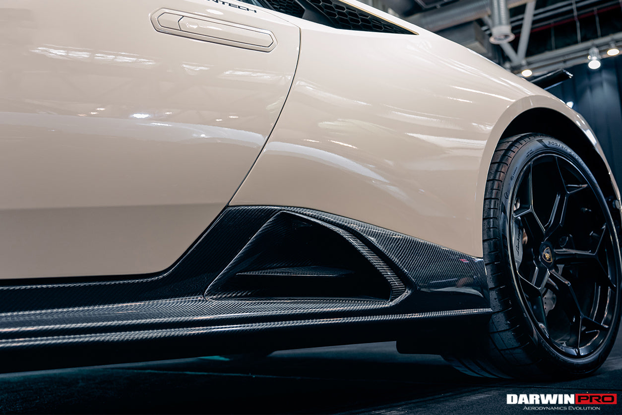 2015-2019 Lamborghini Huracan LP610 & LP580 Performante Style Partial Carbon Fiber Aero - Full Kit - DarwinPRO Aerodynamics