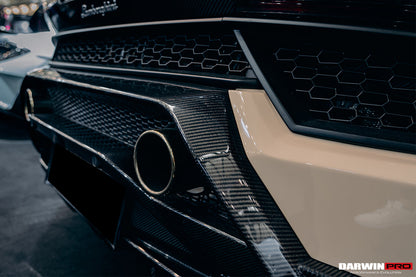 2015-2019 Lamborghini Huracan LP610 & LP580 Performante Style Partial Carbon Fiber Aero - Full Kit - DarwinPRO Aerodynamics