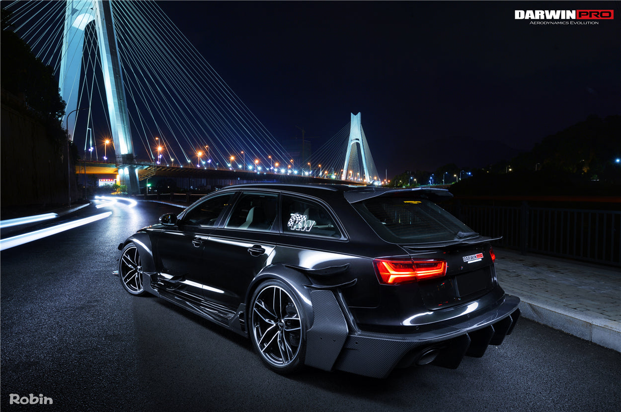 2013-2018 Audi RS6 Avant Bkss Style Wide Body Full Body Kit - DarwinPRO Aerodynamics