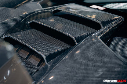 2015-2020 Lamborghini Huracan LP610/LP580 Performante Style Partial Carbon Fiber Aero - Full Kit - DarwinPRO Aerodynamics