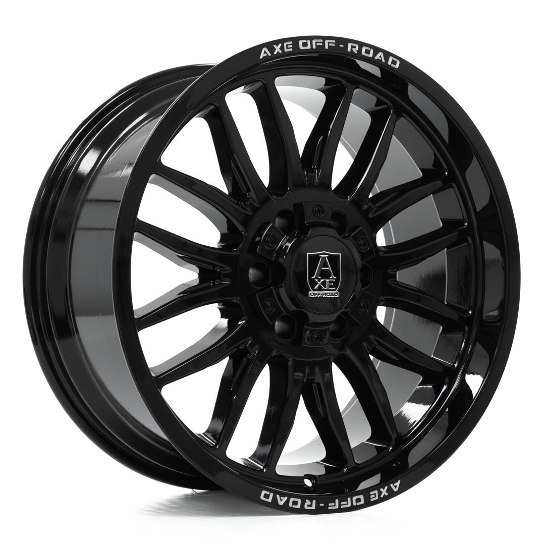 AXE WHEELS HADES GLOSS BLACK 20x9.5,9 ET15 6x139 (Square Set of 4)