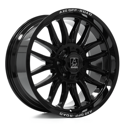 AXE WHEELS HADES GLOSS BLACK 20x9.5,9 ET15 6x135 (Square Set of 4)