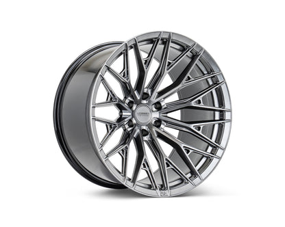 Vossen HFX6 Hyper Gunmetal wheel — complete wheel view