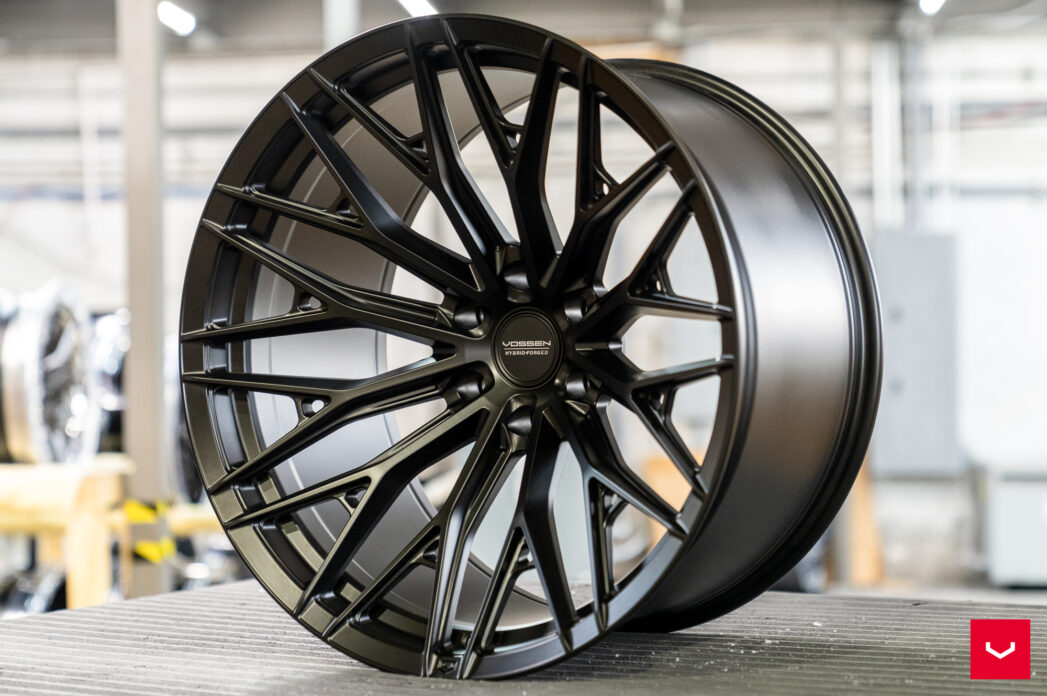 Vossen HFX6 Satin Black wheel — gallery photo 4