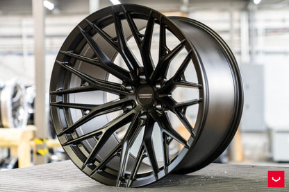 Vossen HFX6 Satin Black wheel — gallery photo 4