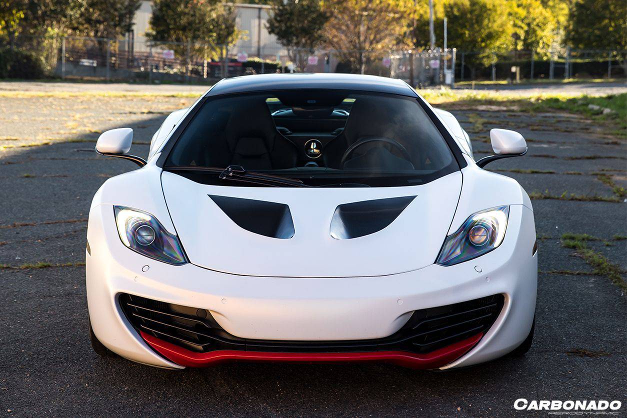 2011-2014 McLaren MP4 12C P1 Style Hood - Carbonado Aero