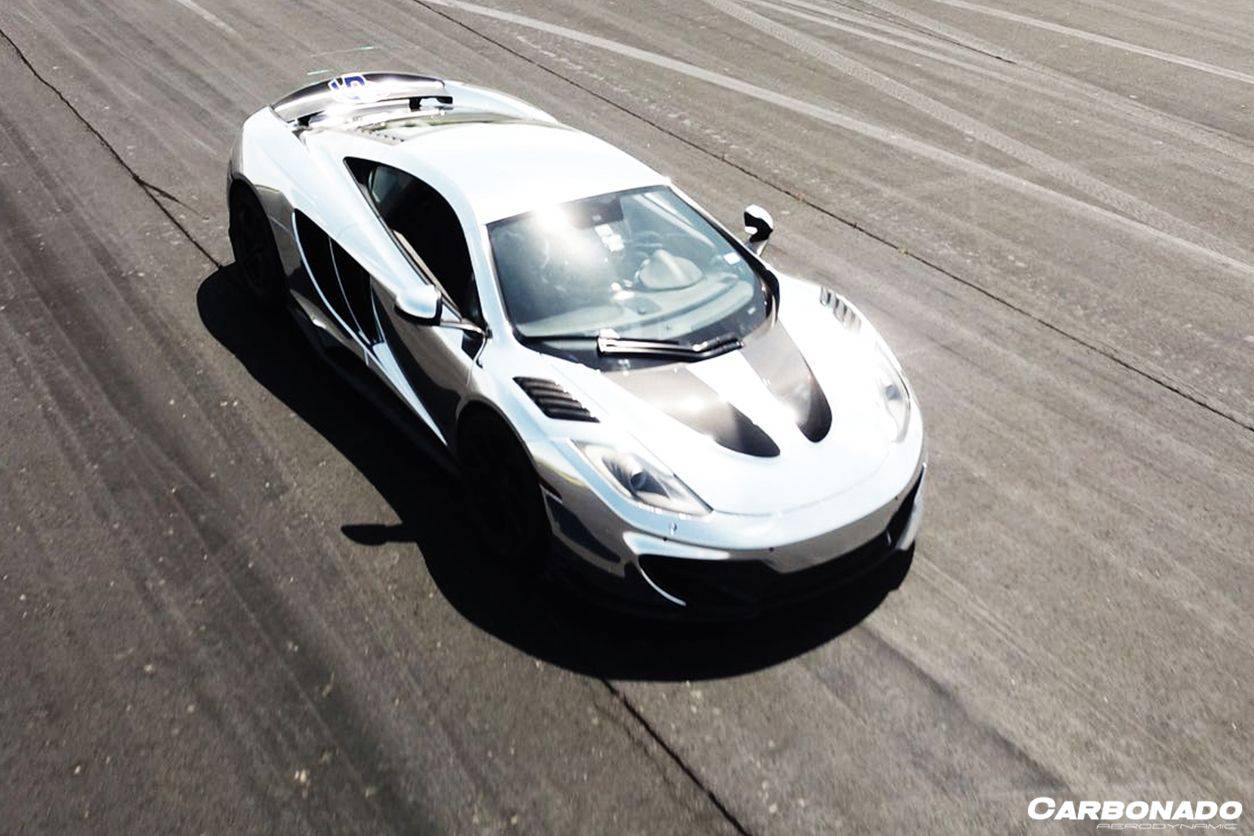 2011-2014 McLaren MP4 12C P1 Style Hood - Carbonado Aero