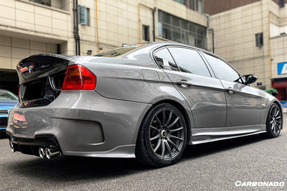2008-2012 BMW 3 Series E90 LCI CLS Style Carbon Fiber Trunk - Carbonado