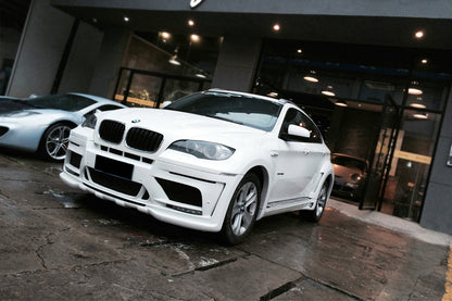 2009-2014 BMW E71 X6 HM-II Style Auto Full Wide Body Kit - Carbonado