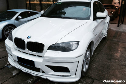 2009-2014 BMW E71 X6 HM-II Style Auto Full Wide Body Kit - Carbonado