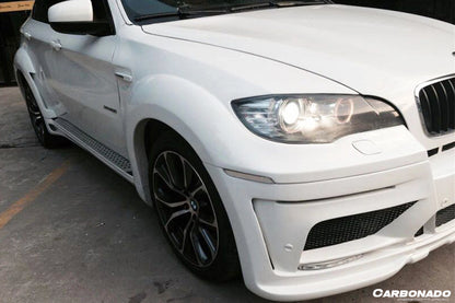 2009-2014 BMW E71 X6 HM-II Style Auto Full Wide Body Kit - Carbonado