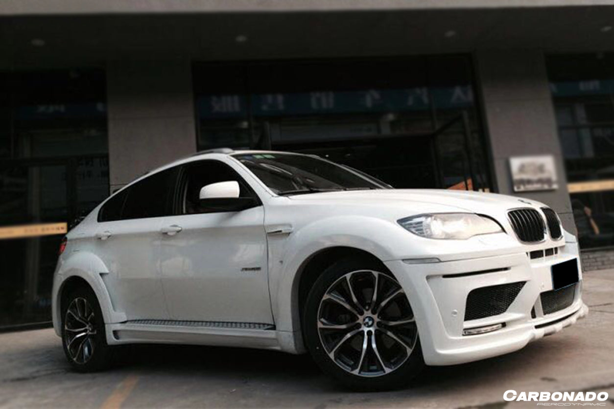 2009-2014 BMW E71 X6 HM-II Style Auto Full Wide Body Kit - Carbonado