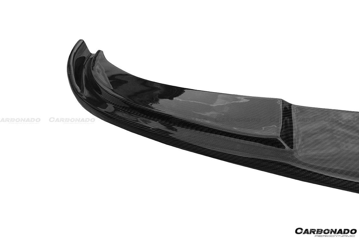 2008-2012 BMW 3 Series E93 HM Style Carbon Fiber Front Lip - Carbonado Aero