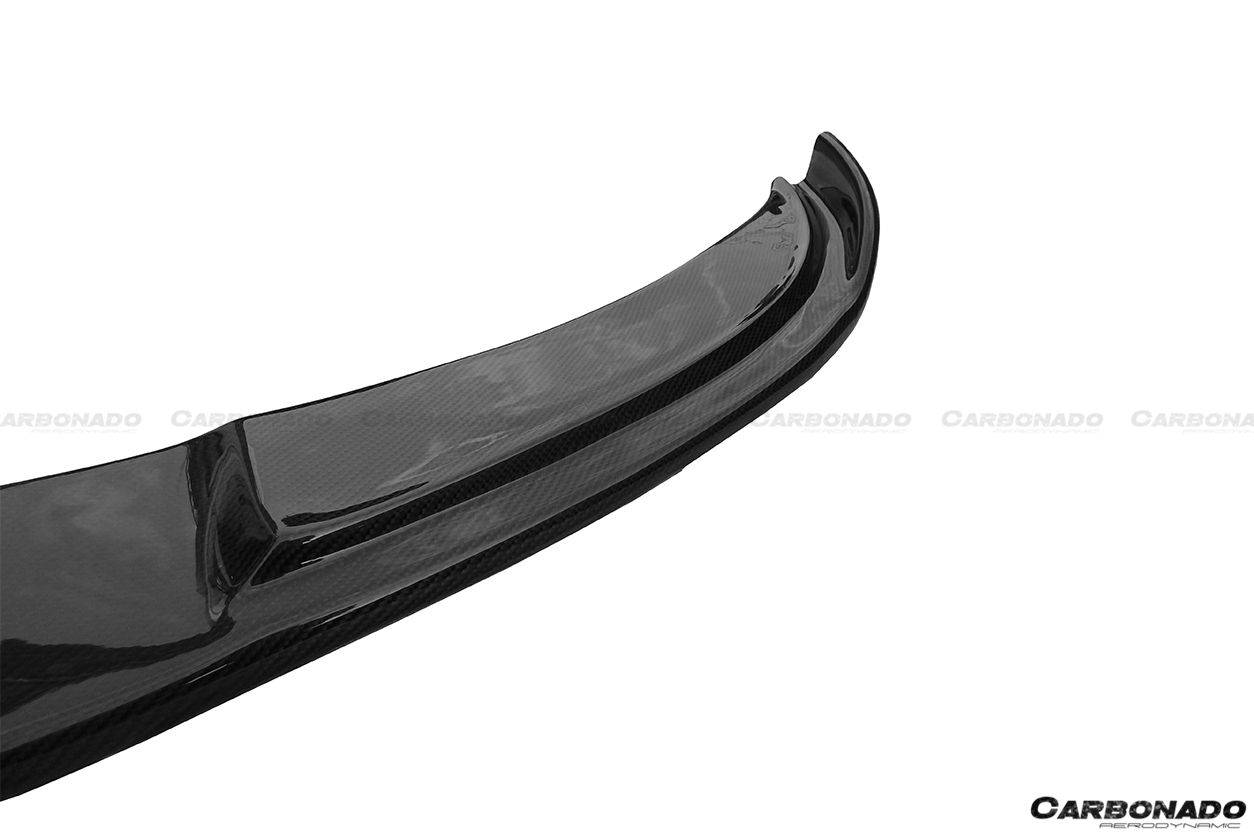 2008-2012 BMW 3 Series E93 HM Style Carbon Fiber Front Lip - Carbonado Aero