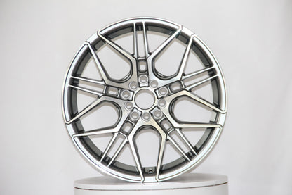 E113 Gunmetal Machined Face 17x7.5 ET35 5.100.113 - Square Set (4 Wheels)