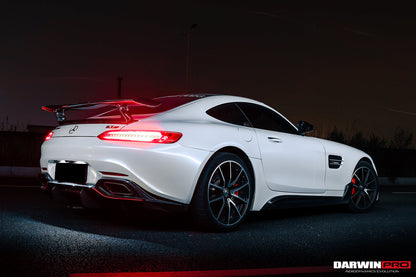2017-2021 Mercedes Benz AMG GT/GTS IMP Performance Partial Carbon Fiber Rear Bumper w/ Diffuser - DarwinPRO Aerodynamics