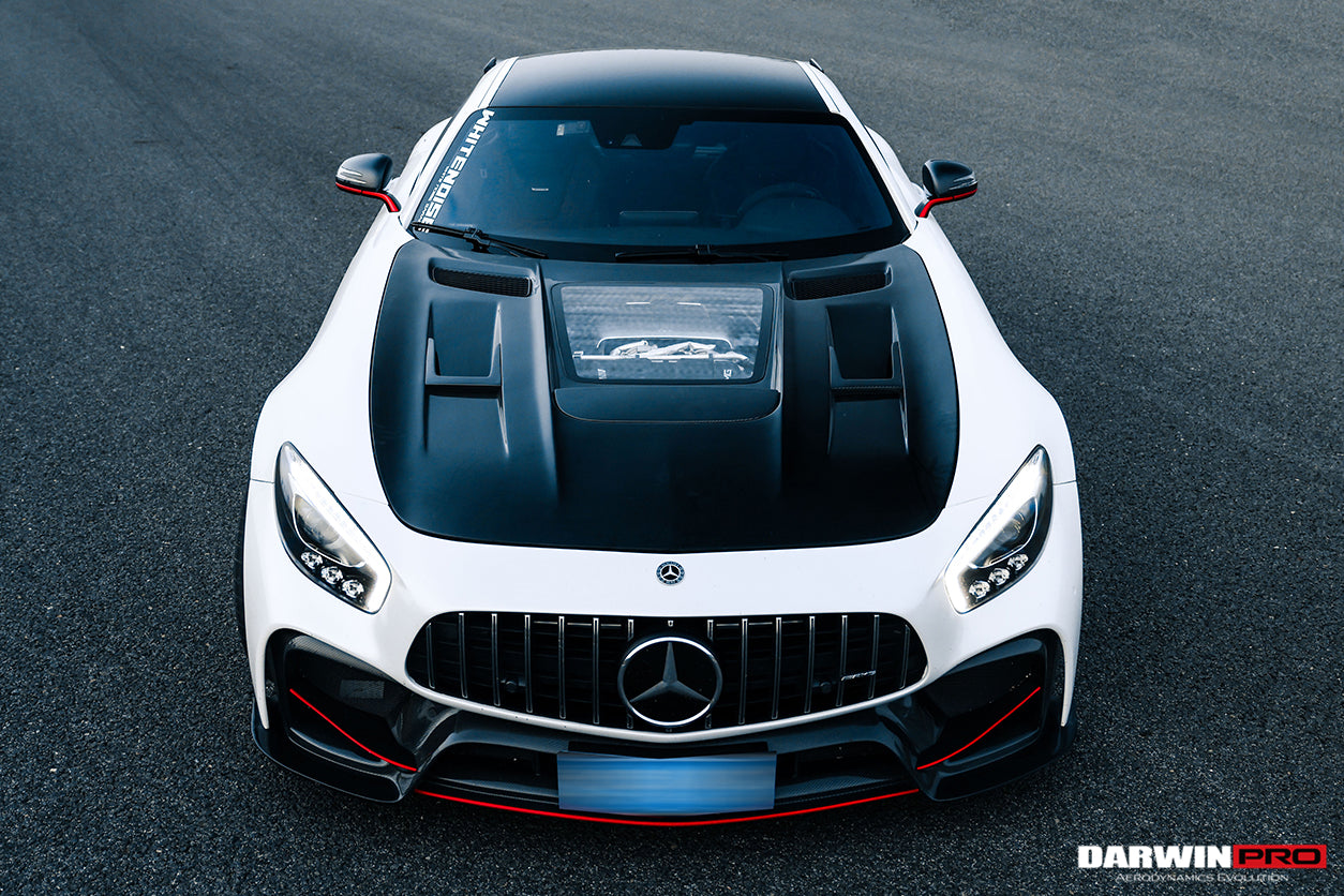 2017-2021 Mercedes Benz AMG GT/GTS/GTC IMP Performance Partial Carbon Fiber Front Bumper - DarwinPRO Aerodynamics