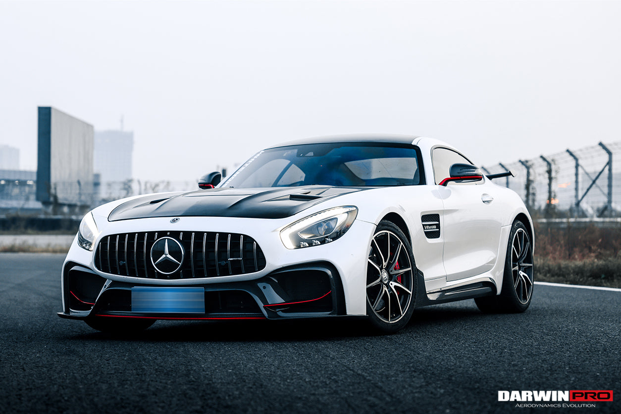 2017-2021 Mercedes Benz AMG GT/GTS/GTC IMP Performance Partial Carbon Fiber Front Bumper - DarwinPRO Aerodynamics