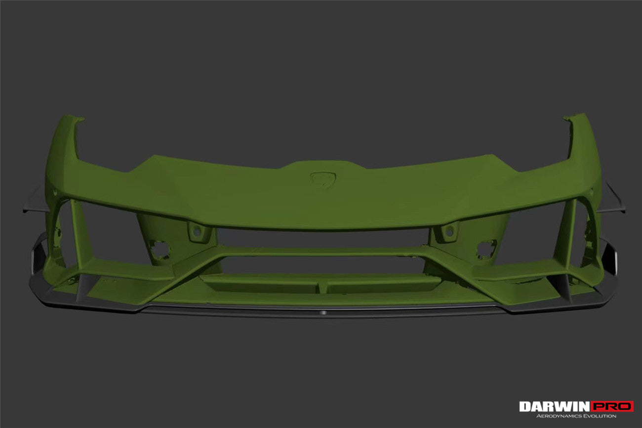 2015-2022 Lamborghini Huracan EVO 4WD ONLY BKSS Style Carbon Front Lip - DarwinPRO Aerodynamics