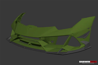 2015-2022 Lamborghini Huracan EVO 4WD ONLY BKSS Style Carbon Front Lip - DarwinPRO Aerodynamics