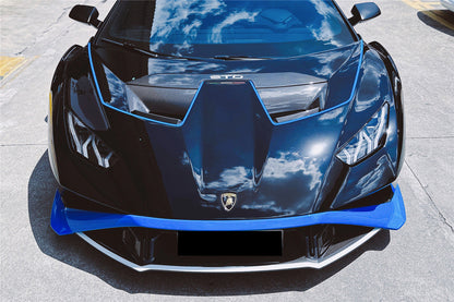 2021-UP Lamborghini Huracan STO Dry Carbon Fiber Hood Vents - Carbonado