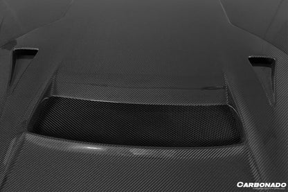 2009-2016 Nissan GTR R35 CBA/DBA VA Style Carbon Fiber Hood - Carbonado